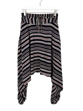 Buddha Pants Yoga Harem Pants Size X-Small Blue, Red and White Striped